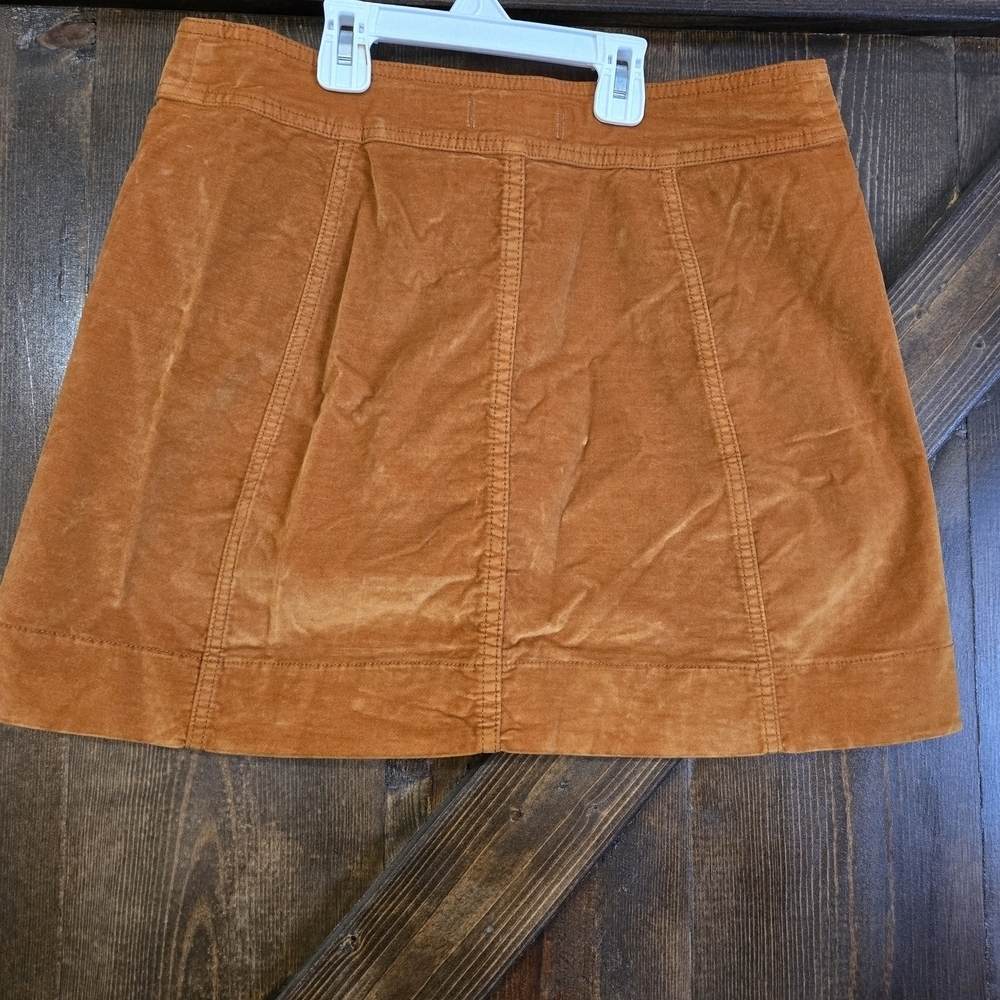 Madewell Butterscotch A-line Mini Skirt - Picture 3 of 5